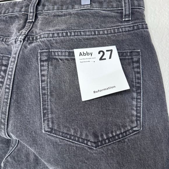 NWT Refomation Jeans - ABBY - Straight - Picture 8 of 10